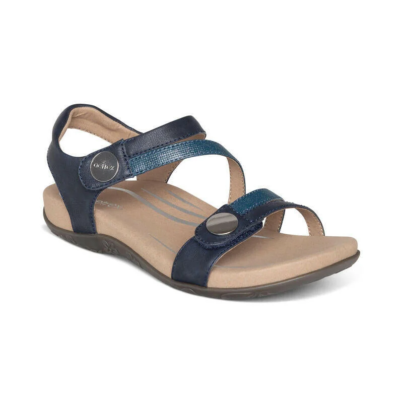 Comfortable Formal Shoes Aetrex Jess - Navy