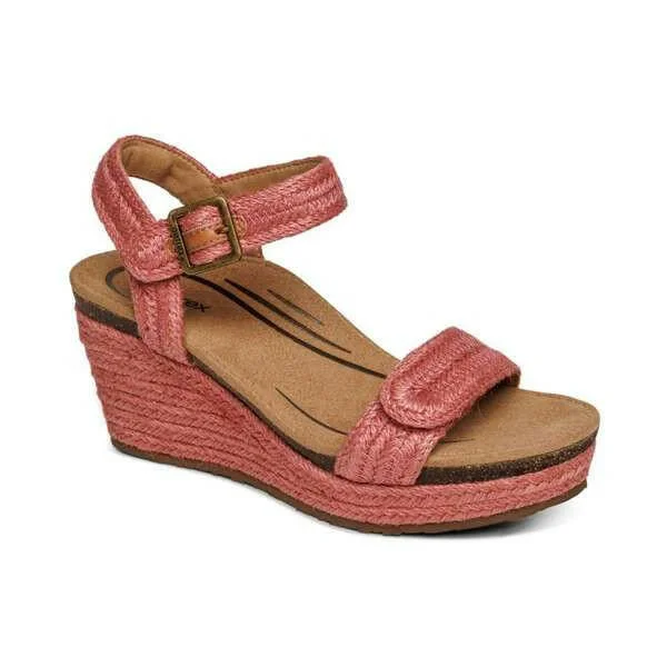 Non-Slip Work Shoes Sale Aetrex Sydney - Raspberry
