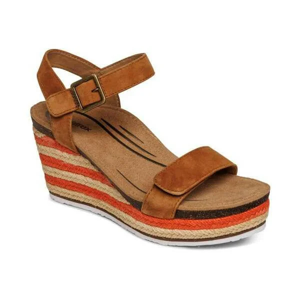 Chic And Trendy Aetrex Sydney - Cognac