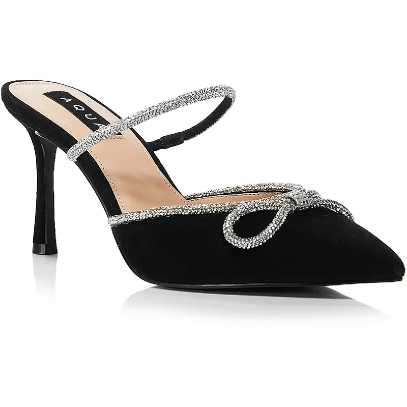 Vintage Style Deals Aqua Womens JEWEL Pointed Toe Dressy Pumps