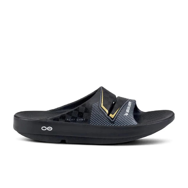 Vintage-Inspired Footwear Sale Bauer X Oofos Sport Recovery Slides (The Bartlett)