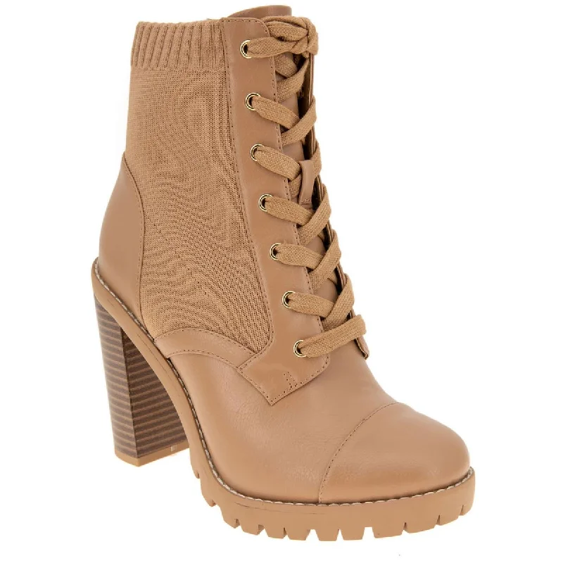 Clearance Sale, All Cheap BCBGeneration Womens Leather Ankle Block Heels