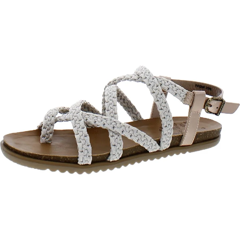 Unleash Your Trendy Side Blowfish Womens Madurai Woven Buckle Slingback Sandals