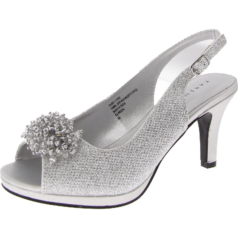 Flash Discount Breena Womens Slip On Peep Toe Slingback Sandals