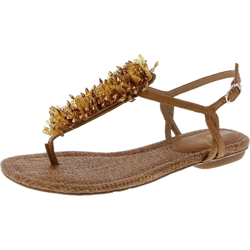 Women's Everyday Shoes Brinda Womens Slip On Flat Slingback Sandals