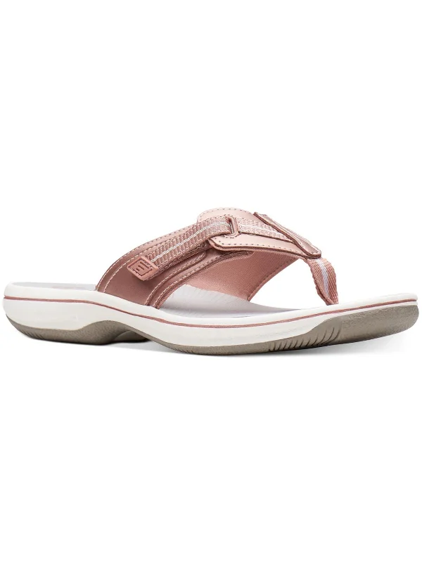Fashionable Casual Shoes Sale Brinkley Jazz Womens Patent Thong Flat Sandals
