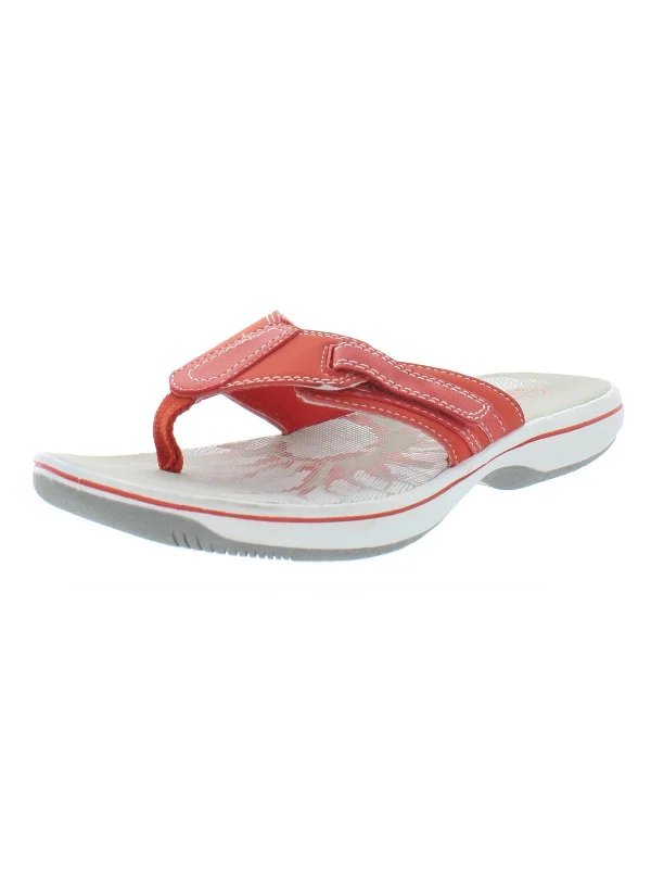 Women's Non-Slip Flats Brinkley Womens Synthetic Slip On Thong Sandals