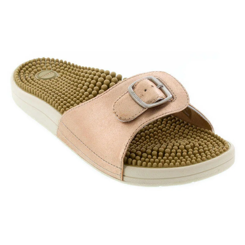 Comfortable Motion Flexible Shoes Kenkoh Chai V - Champagne
