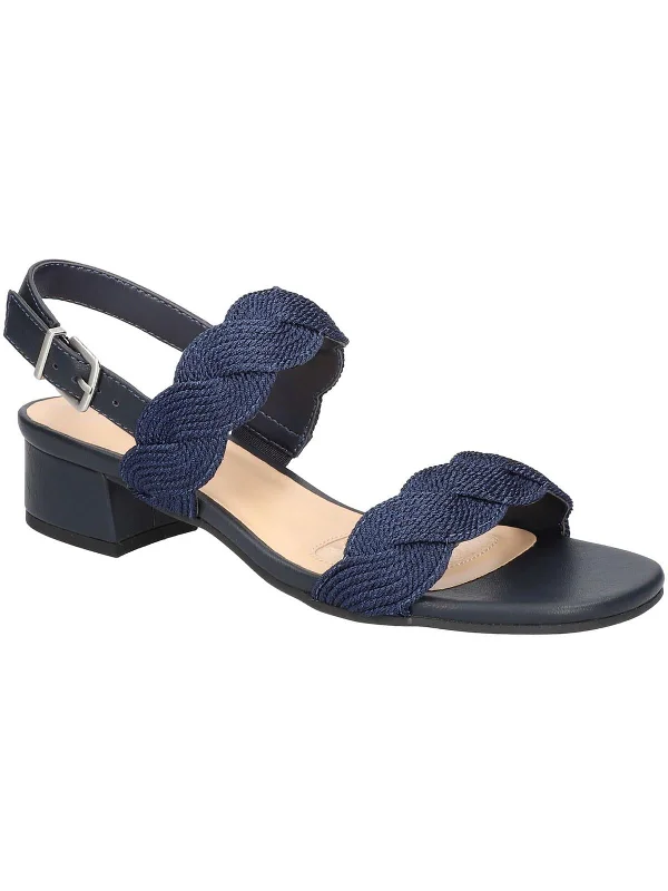 Exclusive Discounts Charee Womens Woven Open Toe Heels