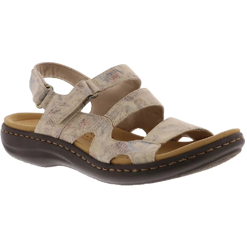 Comfortable Everyday Shoes Clarks Womens Laurieanne Style Shimmer Adjustable Slingback Sandals Comfortable Everyday Shoes Clarks Womens Laurieanne Style Shimmer Adjustable Slingback Sandals