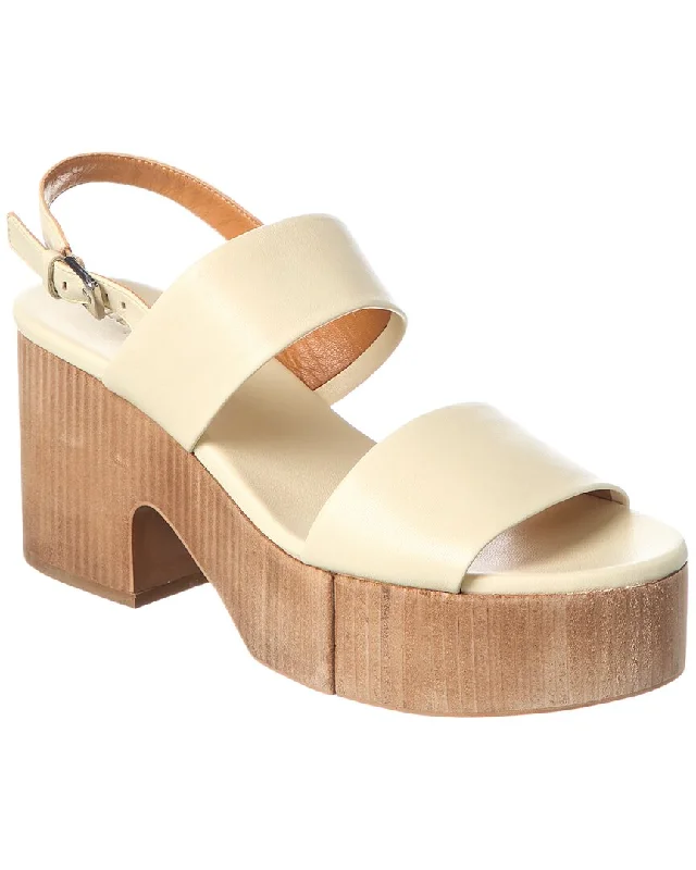 Women's Sleek Dress Shoes Clergerie Cora Leather Sandal