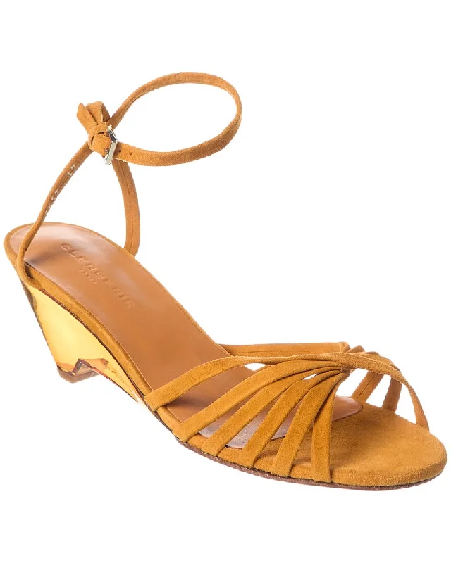 Stay Ahead In Style Clergerie Dita Suede Sandal