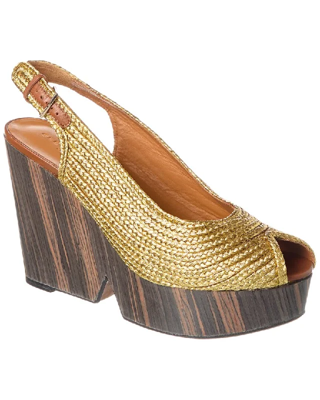 Vintage-Inspired Shoes Deal Clergerie Drew Rope Slingback Sandal