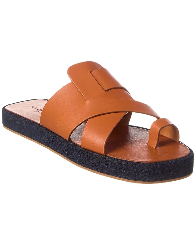 Women's Waterproof Shoes Clergerie Gia Leather Sandal