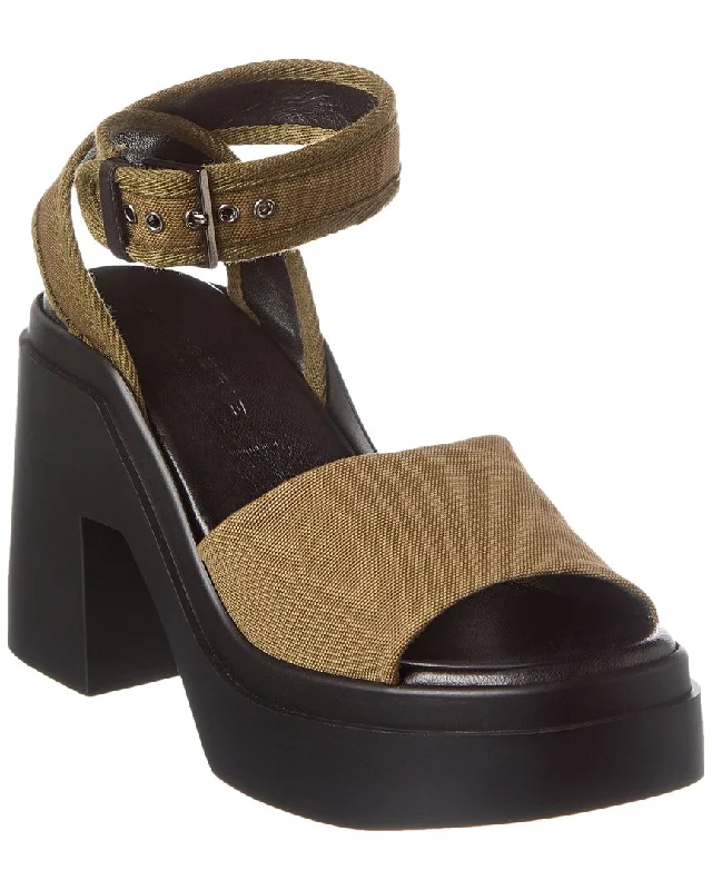 Comfortable Walking Shoes Clergerie Noet Canvas Sandal