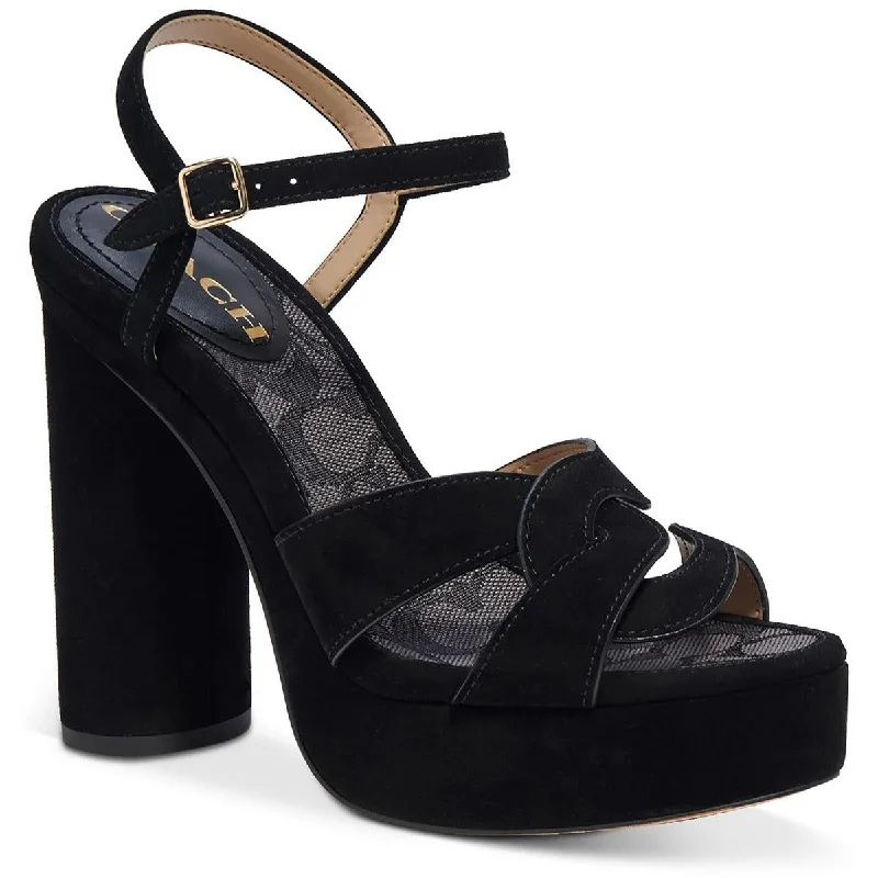 Don't Miss Out Coach Womens Talina Floral Print Leather Espadrilles
