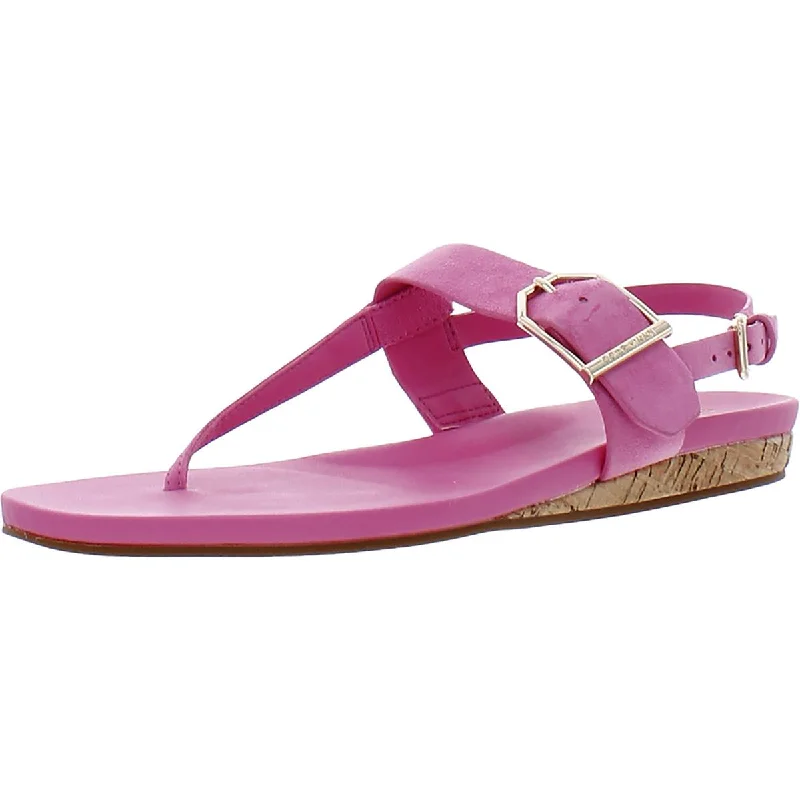 Fashion Forward, Function First Cole Haan Womens Francine Suede Cork Slingback Sandals