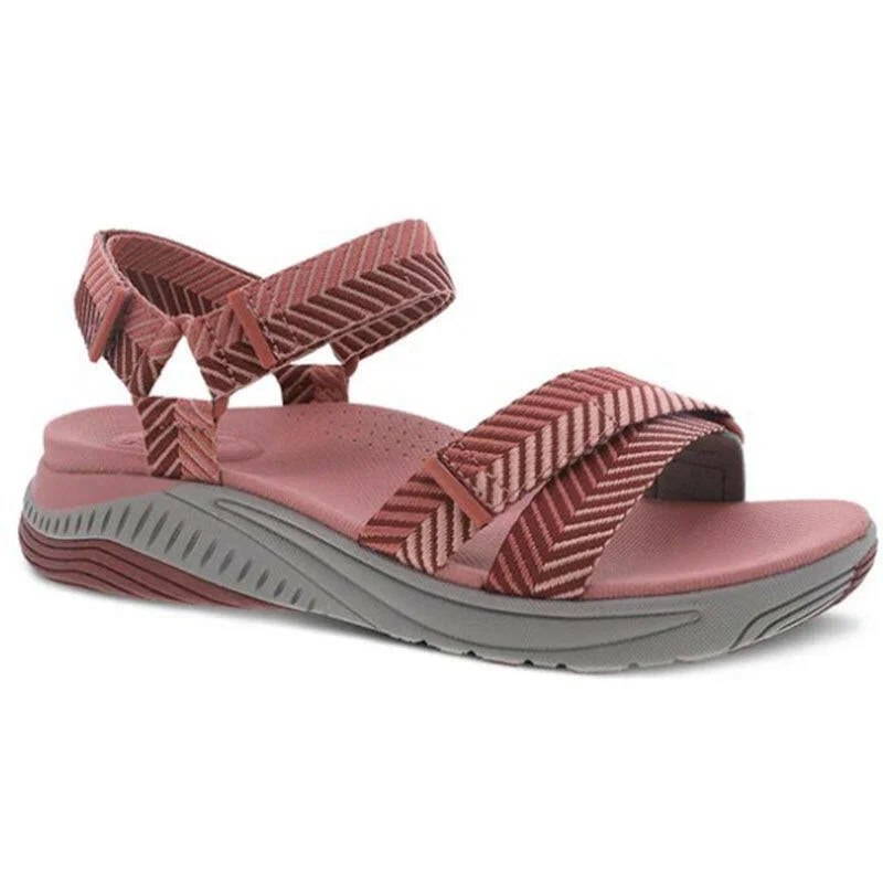 Women's Statement Shoes Dansko Racquel - Rose Herringbone Webbing