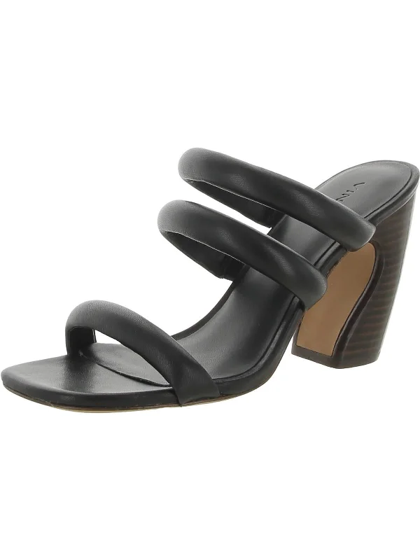 Women's Bold Fashion Shoes Dara Womens Leather Slip On Heels