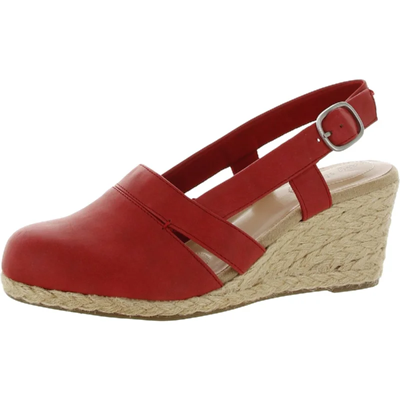 Fashion-Forward Women's Shoes Easy Street Womens Stargaze  Slingbacks Slip On Espadrilles