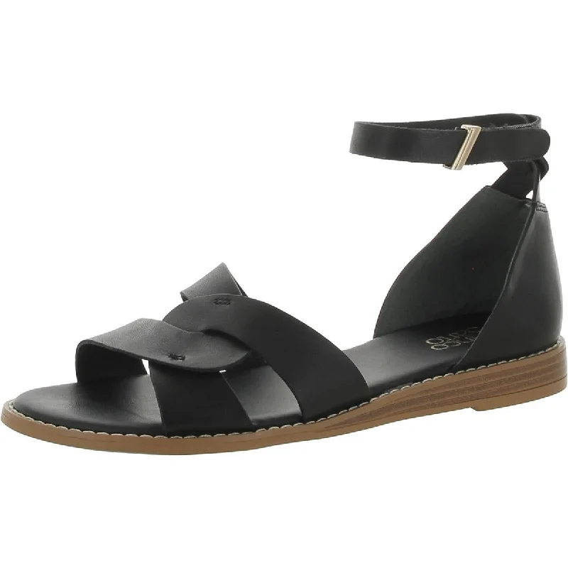 Non-Slip Shoes Franco Sarto Womens Glora Leather Dressy Espadrilles