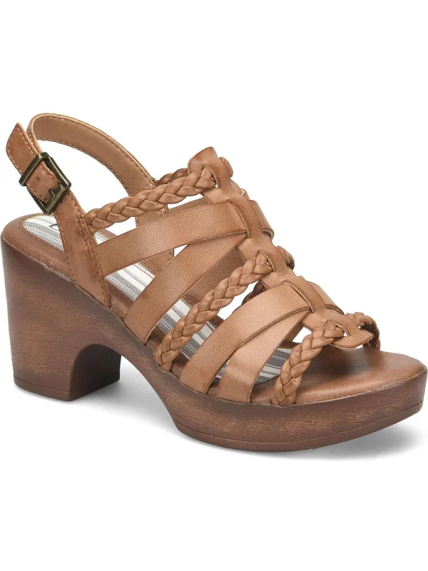 Weekend Exclusive Garcelle Womens Platform Strappy Heels