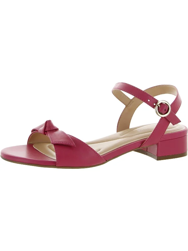 Valentine's Special Ginova Womens Leather Ankle Strap Heels