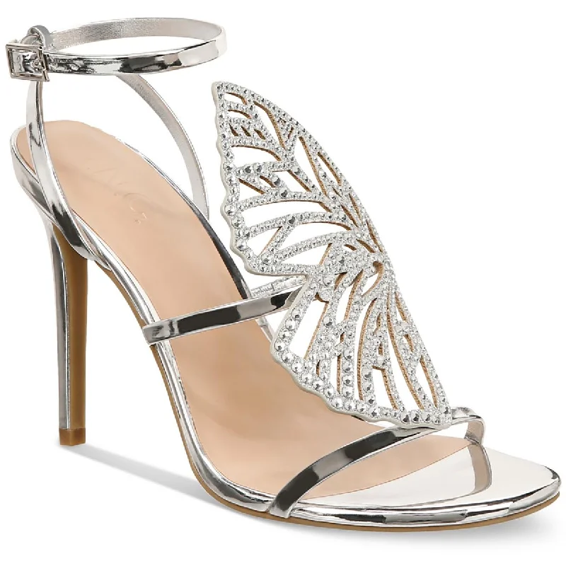 Lightweight Shoes INC Womens Kaip Rhinestone Whimsical Shimmer Ankle Strap