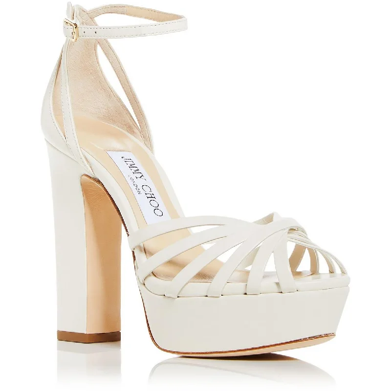 Comfort And Style Shoes Sale Jimmy Choo Womens Isra  Leather Dressy Heels