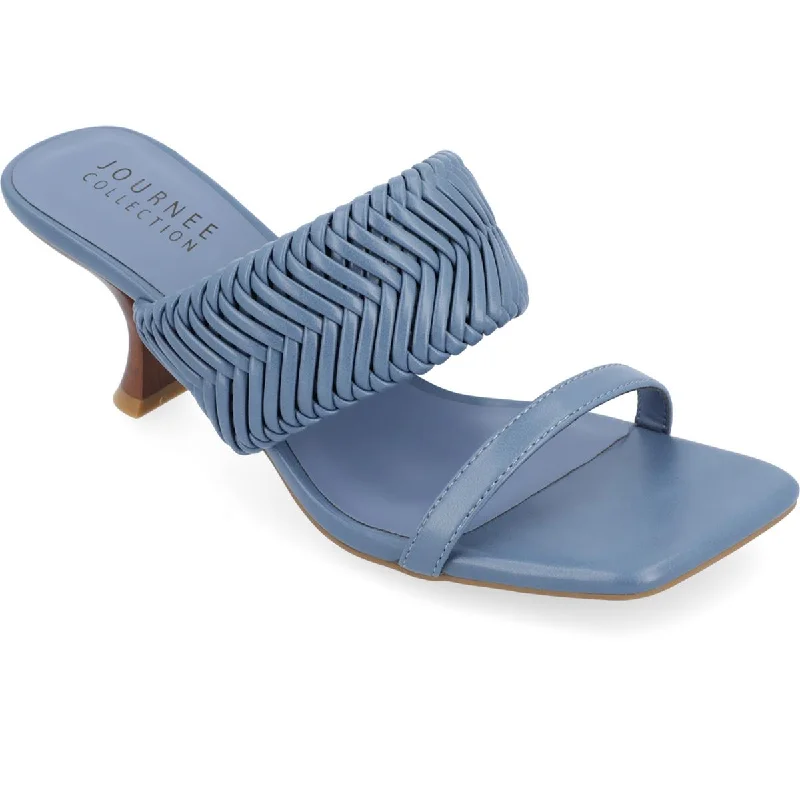 Popular Collection Journee Collection Womens MONYKA Square toe Slip on Heels