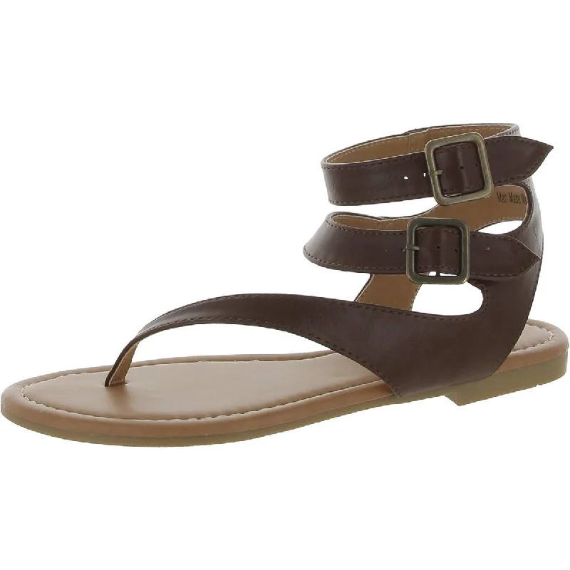 Vintage Boots Deals Journee Collection Womens Thong Flats Gladiator Sandals