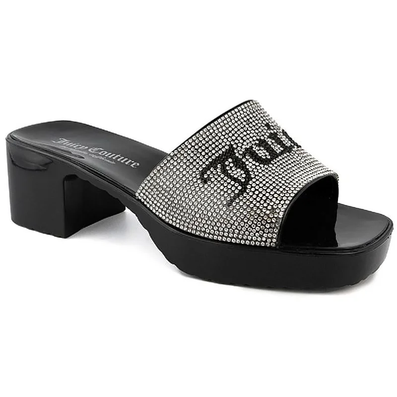 Comfortable Walking Shoes Juicy Couture Womens Harmona  Logo  Heels