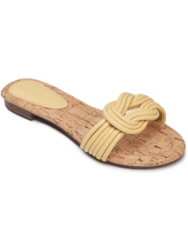 Daily Deals Katelyn Womens Low block heel Slipper Slide Sandals