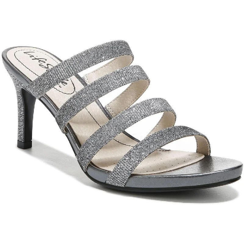 Unbeatable Prices LifeStride Womens Marquee Strappy Slip On Heels