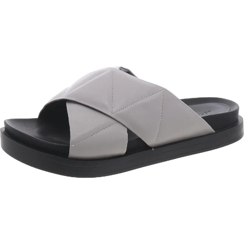Women's Effortless Slip-Ons Linney Womens Leather Slip On Slide Sandals