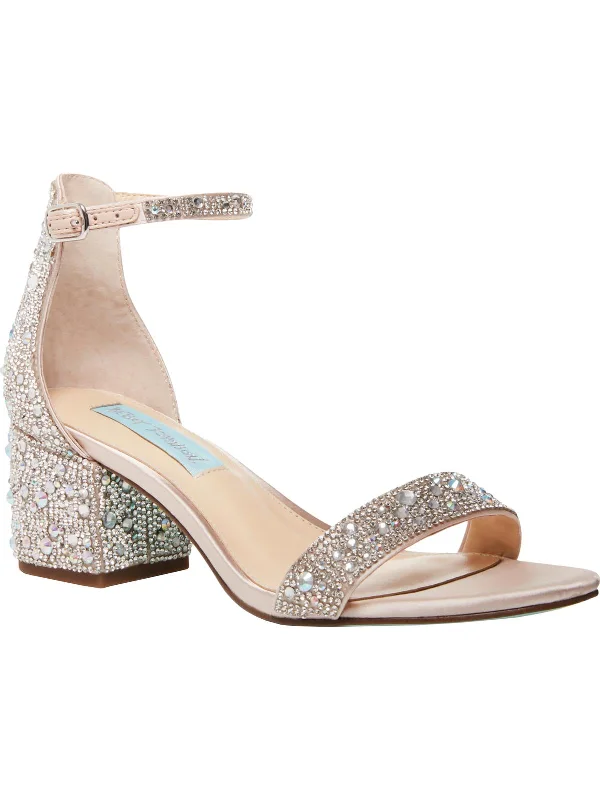 Premium Footwear Sale Mari Womens Satin Embellished Heels