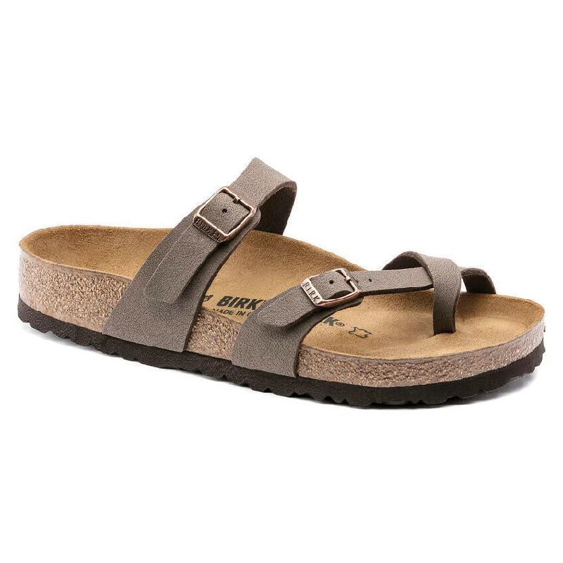 Women's Breathable Flats Birkenstock Mayari - Mocha