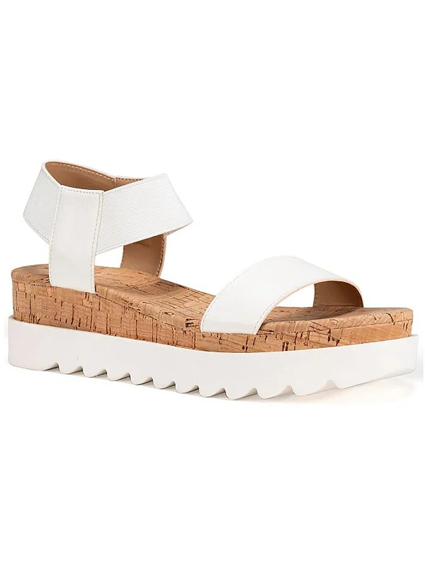 Classy Style Discounts MELANY Womens Open Toe Casual Ankle Strap