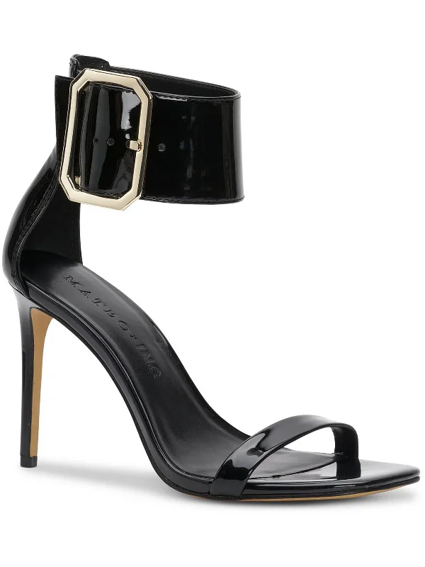 Comfort Meets Fashion Melodie Womens Ankle Strap Open Toe Heels