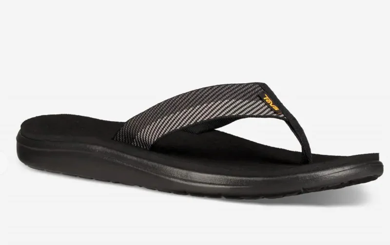 Limited Edition Men's Voya Flip Sandal In Black/grey