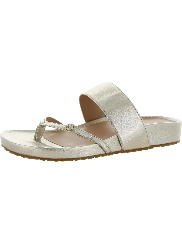 Browse Our Top Products Milani Womens Leather Slip On Thong Sandals