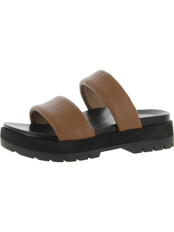 Flash Sale Modesto Womens Leather Slip-On Slide Sandals