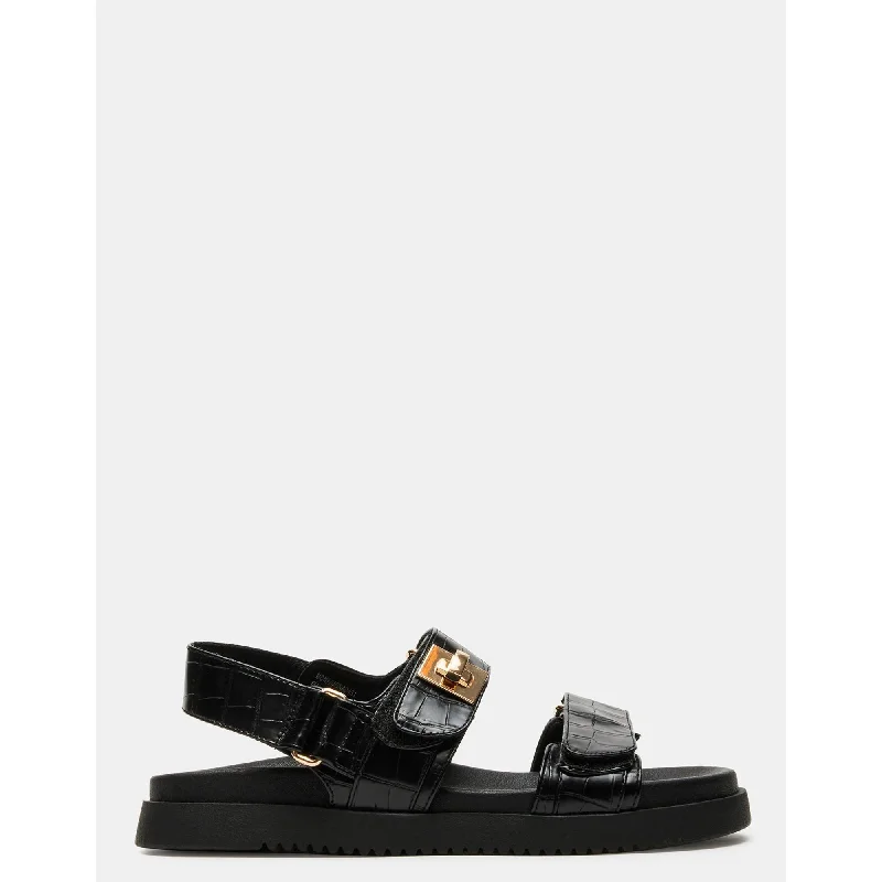 Comfortable Boots Sale Mona Black Crocodile