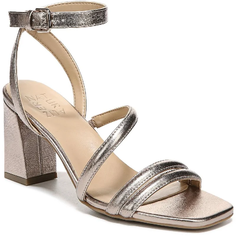 Contemporary Casual Deals Naturalizer Womens Rizzo Padded Insole Square Toe Strappy Sandals