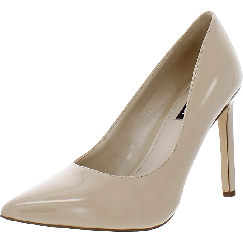 Vintage-Modern Style Offers Nine West Womens Tatiana 3 Patent Leather Pointed Toe Pumps