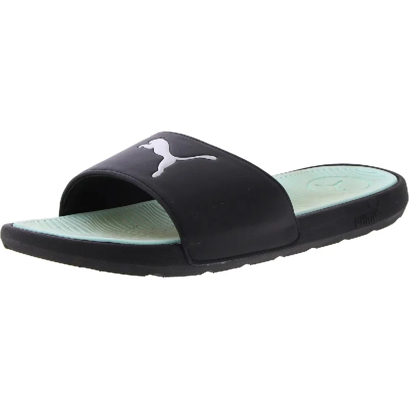 Comfortable Casual Loafers Puma Womens Cool Cat 2.0 Sport Faux Leather Cushioned Footbed Slide Sandals Comfortable Casual Loafers Puma Womens Cool Cat 2.0 Sport Faux Leather Cushioned Footbed Slide Sandals