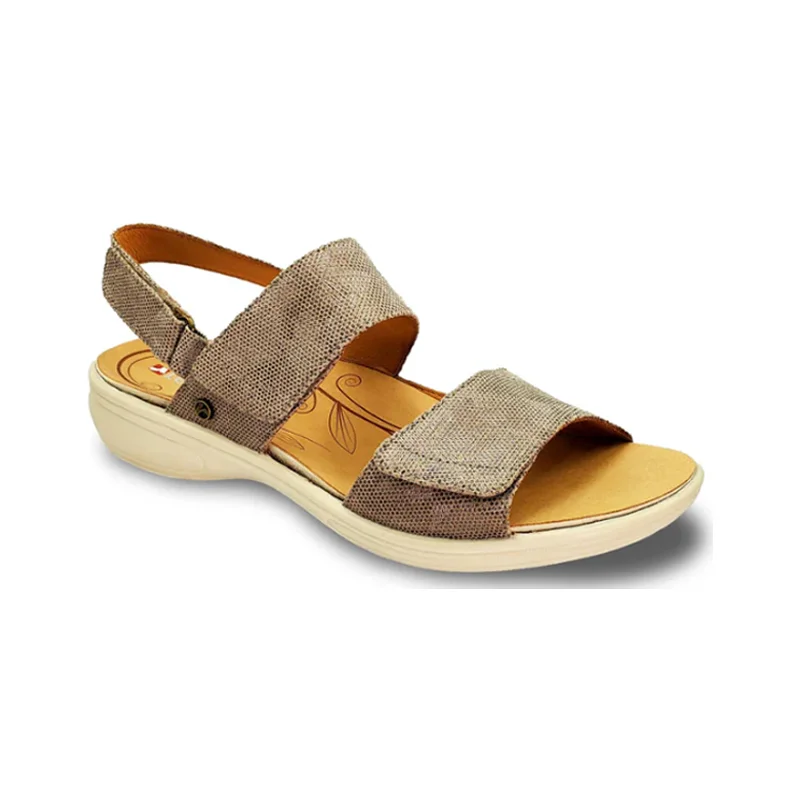 Sustainable Footwear Sale Revere Como Women's - Champagne Angle