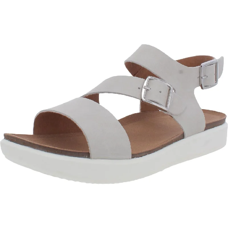 Shop Sale Items Rockport Womens Kells Bay W ASYM Leather Casual Flat Sandals