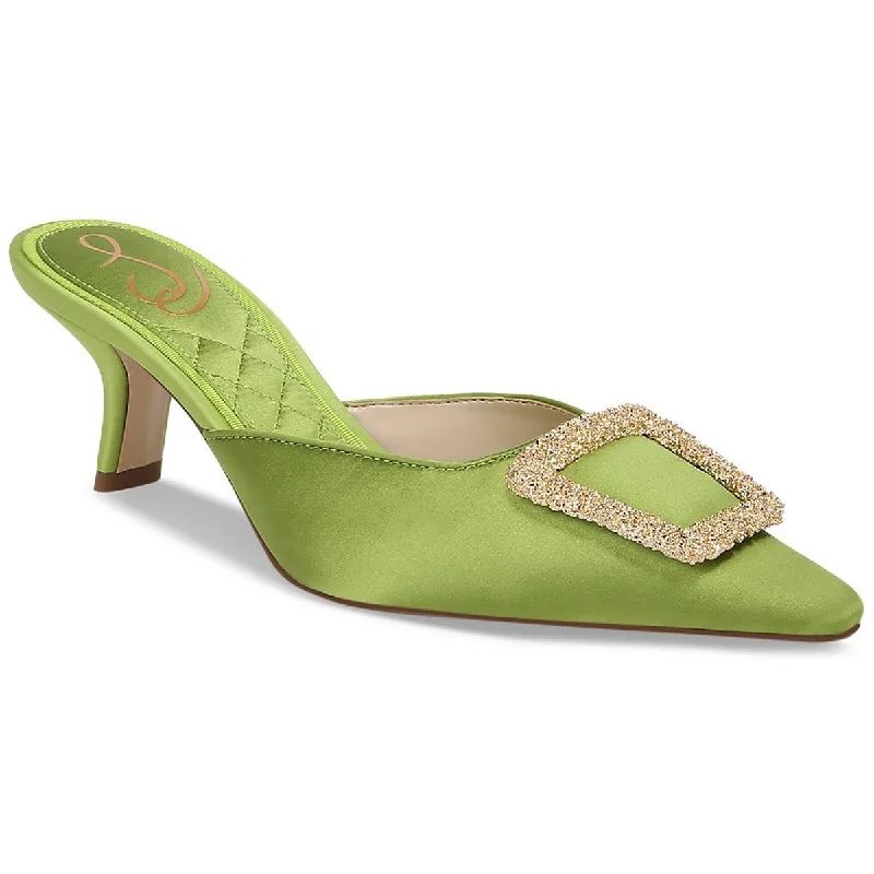 Smart Casual Shoes Sale Sam Edelman Womens Brit Satin Embellished Mules