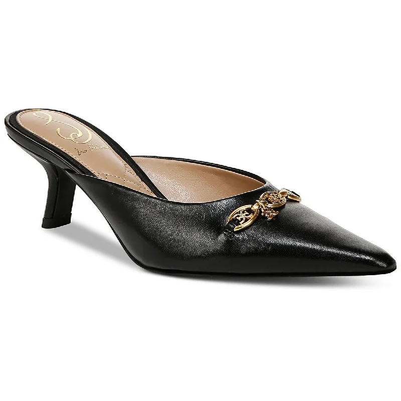 Formal Shoes Deals Sam Edelman Womens Leather Pointed Toe Slide